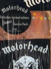 Detail of the front cover of a sealed copy that includes the patch